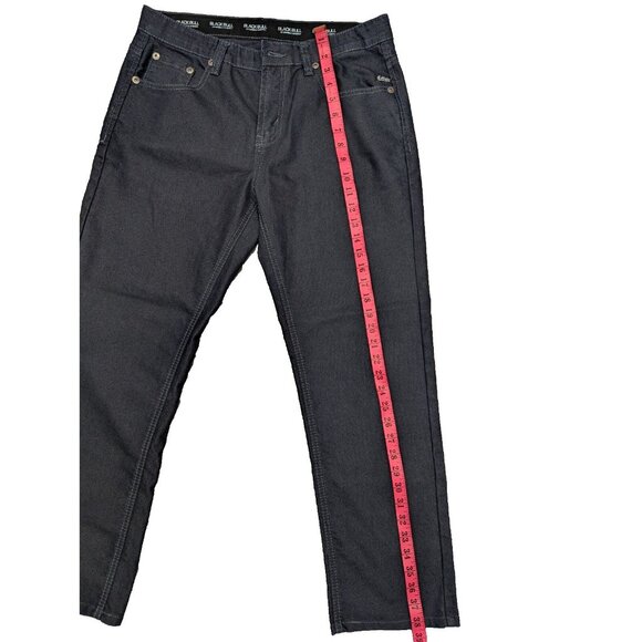 Black Bull Men's Jeans Size 34 Stretch Denim Dark Blue Authentic Style - Picture 9 of 11